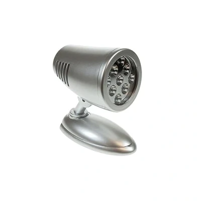 Image of Maypole 12V LED Mini Caravan Reading Light, Silver