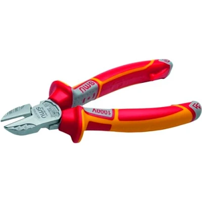 Image of NWS 134 49VDE 160 Alicate Corte Diagonal Modelo sueco Serie 49 VDE Largo mm, Silver