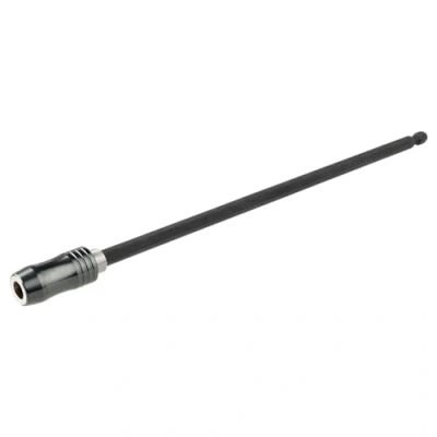 Image of wolfcraft Bit Holder With Extra Long Shank I 2981000 For deep lying screw connections in narrow work areas