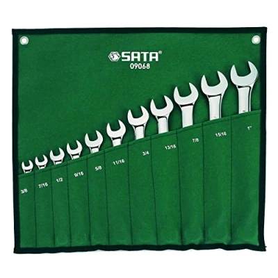 Image of SATA ST09068SJ 11 Pieces SAE Combination Wrench/Spanner Set