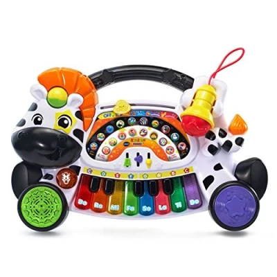 Image of VTech Zoo Jamz Piano, for kids (18 months 4 years), White (Frustration Free Packaging