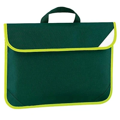 Image of Quadra Enhanced Viz Book Bag 4 Litres (One Size) (Bottle Green)