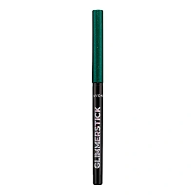 Image of Avon Glimmerstick Diamonds Shimmery Waterproof Eyeliner Emerald Glow With Vitamin E 0.28g