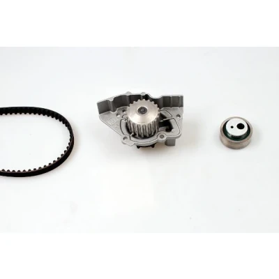Image of 9565656788 Water Pump + Timing Belt Kit HEPU PK08710 114 17mm PEUGEOT: 205 II Hatchback, 306 Estate