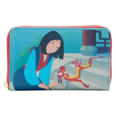 Image of Loungefly Portefeuille Disney Mulan Princess Scene 0671803440180