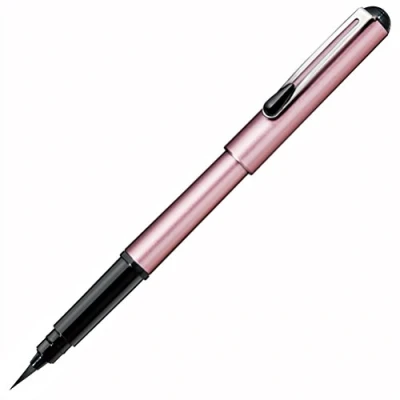 Image of Pentel Portable Fude Brush Pen, Kirari, Sakura Color Body (XGFKPP A)