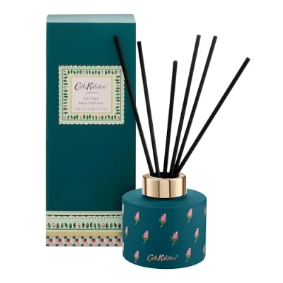 Image of Cath Kidston Home Fragrance Fig Tree Dark Green Reed Diffuser 120ml