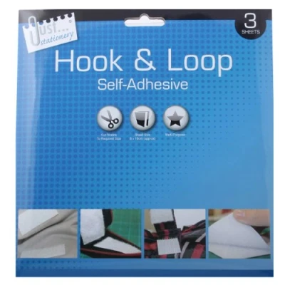 Image of Just stationeryHook Loop SELF Adhesive Sticky Hook