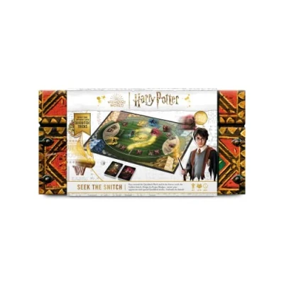 Image of Cartamundi Harry Potter Seek The Snitch Board Game, Calling All Super Fans! For 2 to 4 Players, Great Gift Kids Aged 8+,