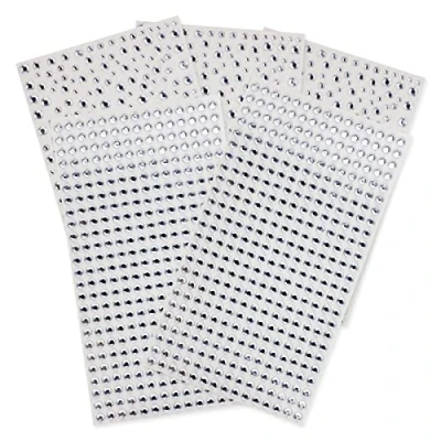 Image of 5 Sheets Self Adhesive Bling Clear Rhinestone Stickers, Acrylic Crystal Gems Stickers Craft Decoration for DIY Crafts Jewels Clothes Makeup Festival Carnival Decro