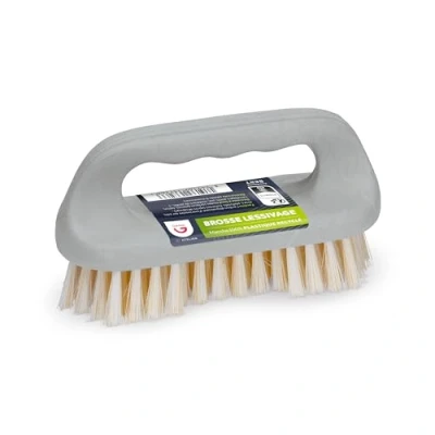 Image of Cleaning Brush for Cleaning, Scrubbing or Washing All Surfaces 100% Recycled Plastic Handle Made in France