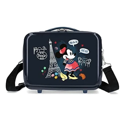 Image of Disney Minnie Around The World Travel Accessory Cosmetics Case, 29x21x15 cms,