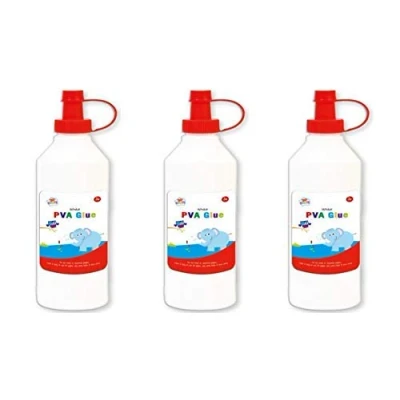 Image of 500ml White PVA Glue Pack of 3