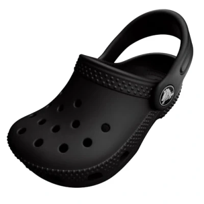 Image of Crocs Unisex Kids Classic Clog K Clog, Black, 4 UK Child