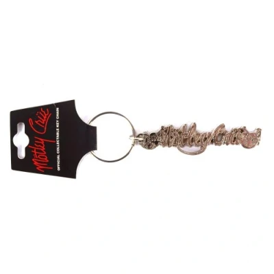 Image of Rock Off Motley Crue Enamel Keychain Logo