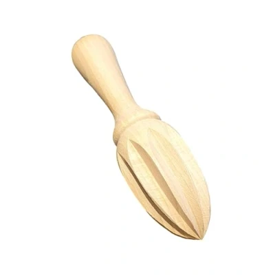 Image of Wooden World manual citrus squeezer lemon juicer