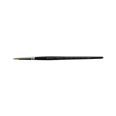 Image of Winsor &amp; Newton Series 7 Kolinsky Sable Water Colour Brush Miniature (size 4)