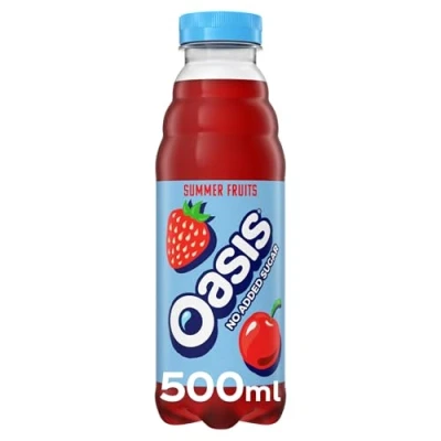 Image of Oasis Summer Fruits Zero 12 x 500ml