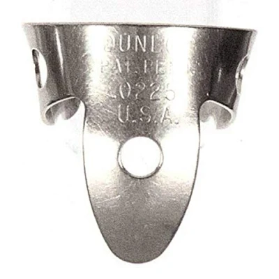 Image of Dunlop 34R.0225 Nickel Silver Fingerpicks.0225&quot;, 50/Box