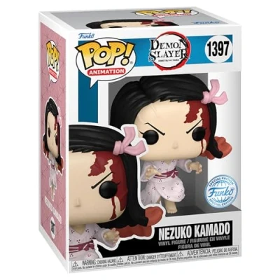 Image of Funko Pop! Animation: Demon Slayer Nezuko Leaping (Exc) Vinyl Collectible Figure 71279