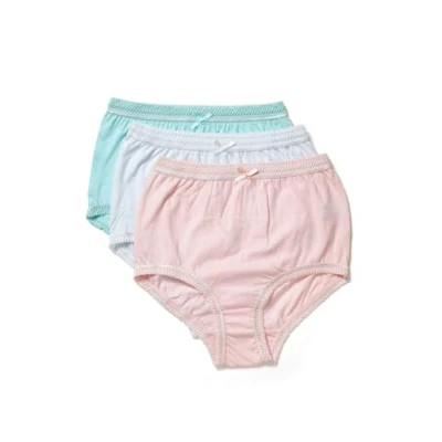 Image of Marlon Women&#039;s Victoria Full Brief, Multicolour (Asstd (White, Pink, Blue) Asstd Blue), 14 (Size: 12/14) (Pack of 3)