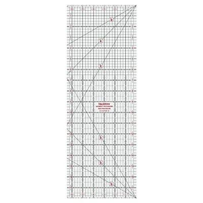 Image of Liquidraw® Patchwork Quilting Ruler, Acrylic Imperial Template Transparent (6 x 24&quot; / 6 18&quot; 12&quot;) 18&quot;)