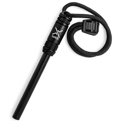 Image of Exotac Men&#039;s Firerod Black Firestarter Black, Medium