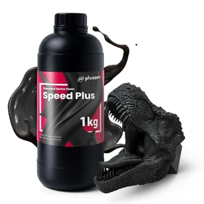Image of Phrozen Speed Resin Ultra Fast 3D Printing High Precision UV 405nm for LCD/DLP/SLA Printers Black (1 KG)