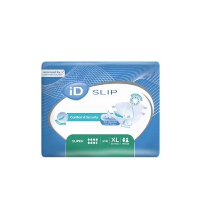 Image of iD Expert Slip Super Extra Large Cardboard Box of 56 All in one Briefs