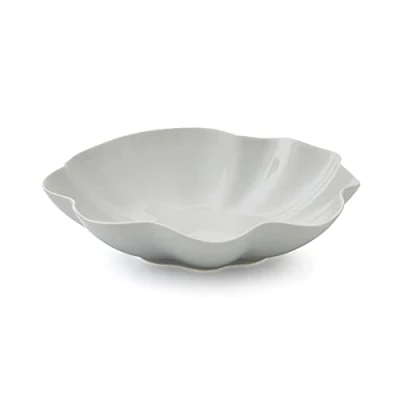 Image of Large Serving Bowl Floret Grey