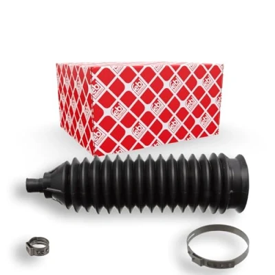 Image of 93742565 Bellow, steering FEBI BILSTEIN 101678 Thermoplast Front Axle Left, Right with clamps CHEVROLET: Aveo / Kalos Hatchback