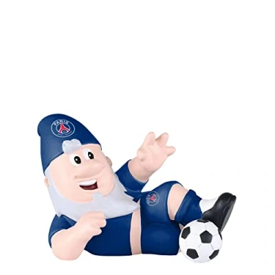 Image of FOCO Official Paris Saint Germain FC Sliding Tackle Football Garden Gnome