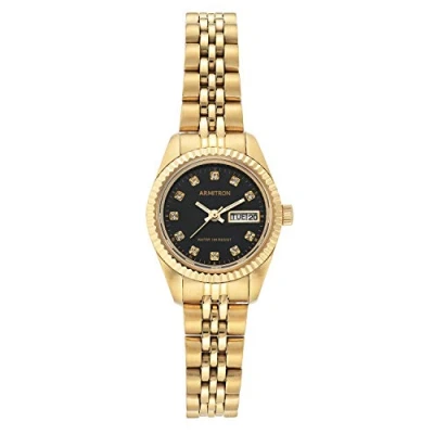 Image of Armitron Women&#039;s Genuine Crystal Accented Bracelet Watch, 75/2475