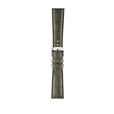 Image of Unisex Watch Strap Sport Collection Mod. Soccer Calf Leather with Alligator Structure A01X4497B44