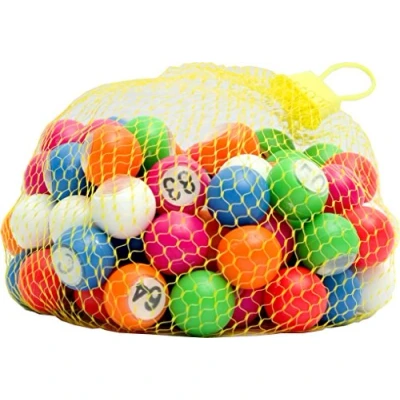 Image of Thomas &amp; Anca Club Supplies Ltd 1 90 22mm Bingo Balls For Cage