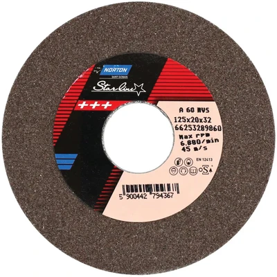 Image of Norton Saint Gobain Starline 200x25x32 A36OVS A/O Bench Grinding Wheel