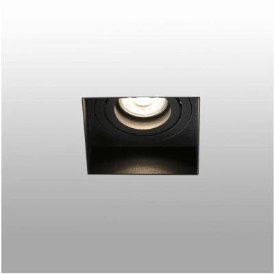 Image of FARO BARCELONA Hyde downlight 1 bulb angular pivotable black