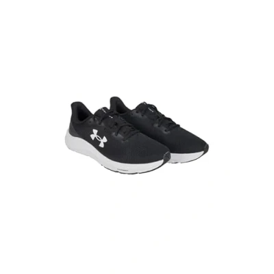 Image of Under Armour Charged Pursuit 4 Road running shoes, Men&#039;s, Size: 9, Black/white Textile/synthetics