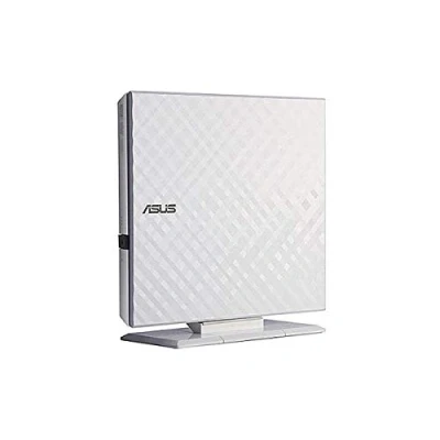 Image of Asus SDRW 08D2S U Optical Disc Drive White DVD±RW Drives (White, Tray, Vertical/Horizontal, Desktop/Laptop, DVD±RW, USB 2.0)