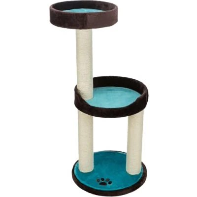 Image of Trixie Lugo Scratching Post, 103 cm, Brown/Aquamarine
