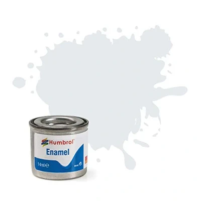 Image of Humbrol Model Paint AA6272 No 191 Chrome Silver Metallic Tinlet 1 (14ml), Enamel Paints for Models, Plastic, Metal, Wood, Glass, Ceramics and More, Touch Up Tin Craft