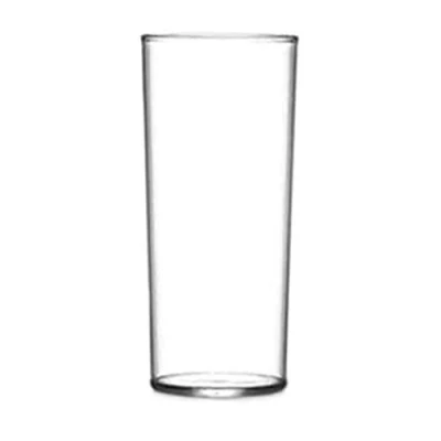Image of We Can Source It Ltd Unbreakable Polycarbonate Straight Half Pint Hiball Glasses, Reusable Plastic Tumblers for Restaurants, Pubs, Hotels Dishwasher Safe 8 Pack