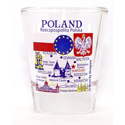 Image of Poland EU Series Landmarks and Icons Shot Glass