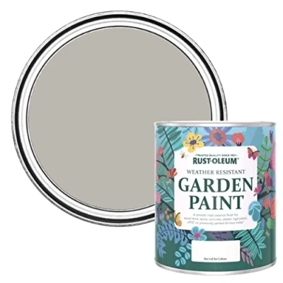 Image of Rust Oleum Brown Mould Resistant Garden Paint In Matt Finish Gorthleck 750ml