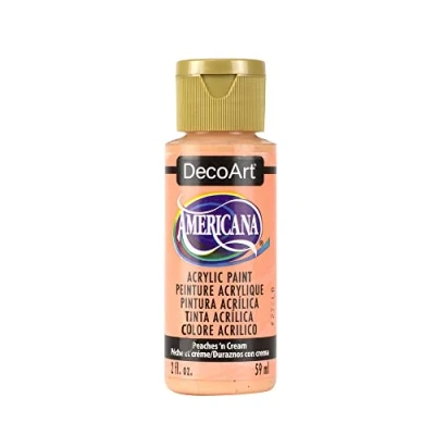 Image of DecoArt Americana 2 oz Acrylic Multi Purpose Paint, Peach