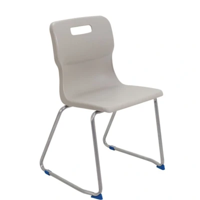 Image of Titan Skid Base Chair Size 6 460mm Seat Height Grey T26 GR