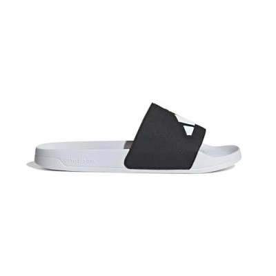 Image of adidas Unisex Adilette Shower Slides Flip Flop, Cloud White/Core Black/Cloud White, 9 UK