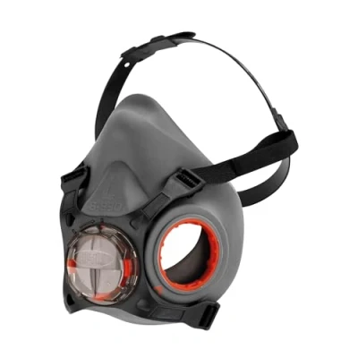 Image of JSP Force8 Half mask Large only Compatible with PressToCheckFilters P3, ABEK1 A2 P2 (BHG003 1L5 000)