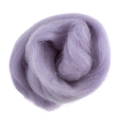 Image of Trimits Natural Felting Roving Wool, Lilac, 10 g