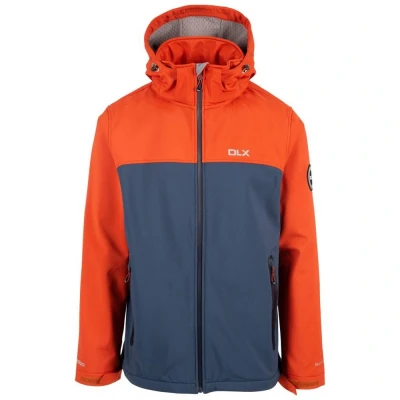Image of Trespass Mens Moyler DLX Soft Shell Jacket (Burnt Orange) Size Small